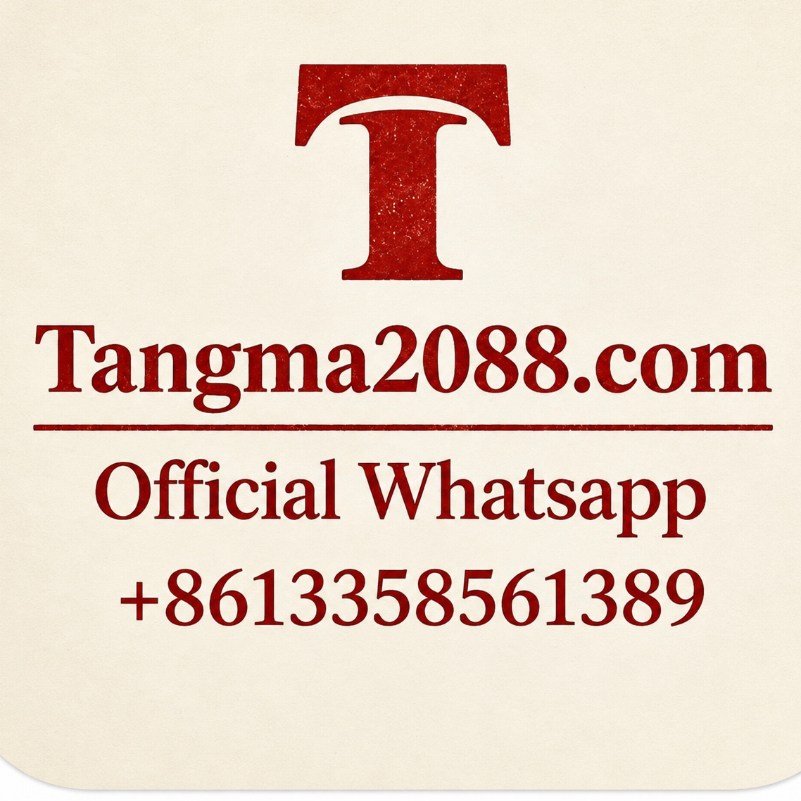 tangma2088 Official WhatsApp Support +8613358561389 🚀